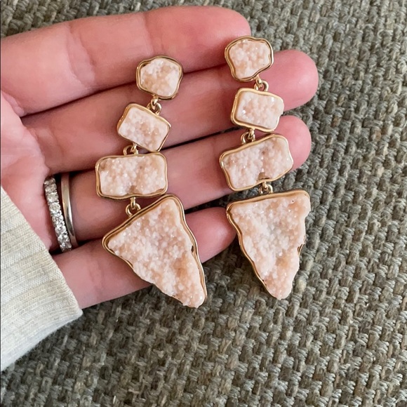 BaubleBar Pink Drop Earrings - Picture 3 of 3